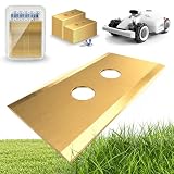 Per mammotion luba mini 2 awd 1000, Kit di Lame in Titanio con Viti Zincate Antisvitamento e Design Bifacciale Per mammotion yuka mini 2 Lame robot tagliaerba (36 Pezzi)