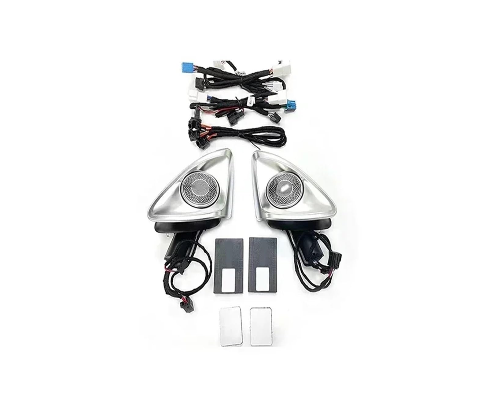 64 Color Colorful 4D Rotary Tweeter Compatible with Benz S-Class W223 2021-2023 Synchronize The Atmosphere Light Change