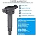 Ignition Coil Pack Set of 4 Compatible with Toyota Camry Solara Rav4 Highlander Tc Xb Lexus HS250h Pontiac Vibe 2.0L 2.4L V4 Coil Packs for UF333 C1330 6731307 90919-02244