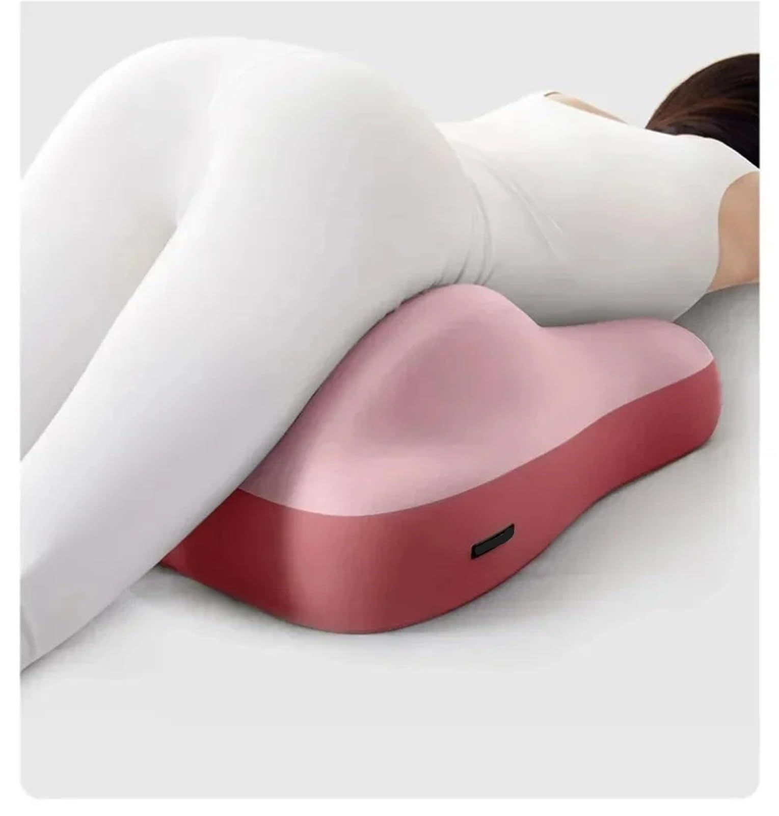 Cuscino ergonomico per adulti per coppie, aiuta a sollevare fianchi, addome, auto, colore rosa