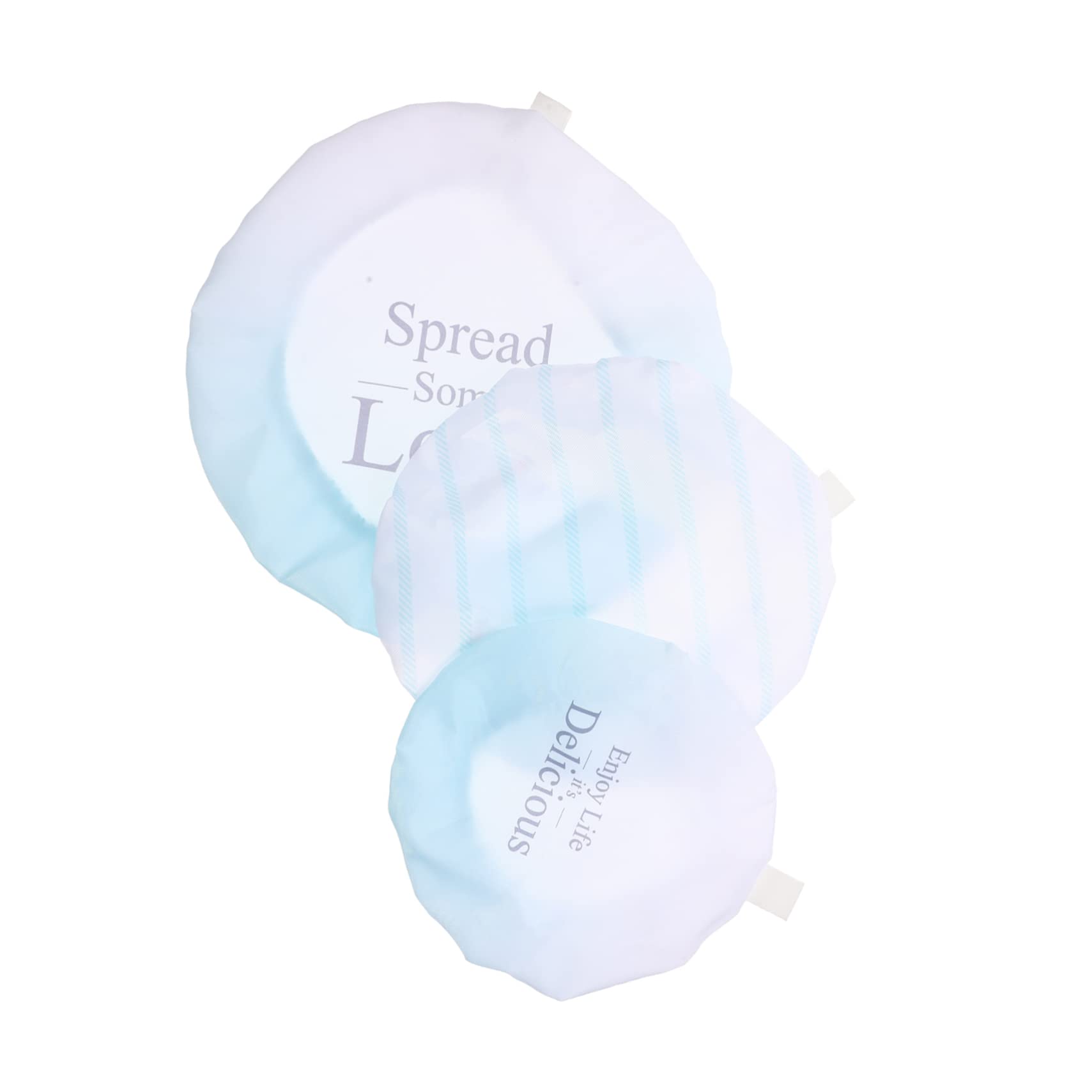 BESTonZON 3pcs Cloth Bowl Cover Plastic Salad Bowl Plastic Dishes Plastic Food Pot Cover All in One Kitchenette Fresh Keeping Bags Oxford Cloth Stretchy Plates Covers Bowl Plates Covers Meal