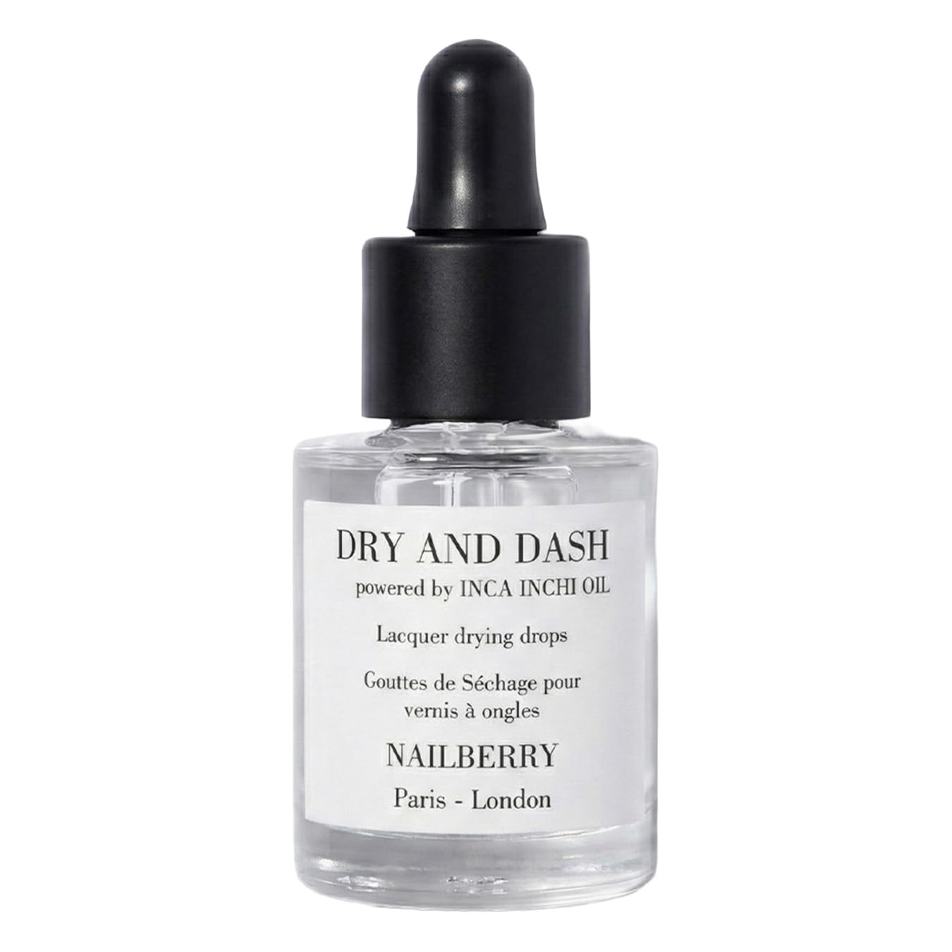 Nailberry Dry and Dash Lacquer Drying Drops with Inca Inchi Oil 11 ml