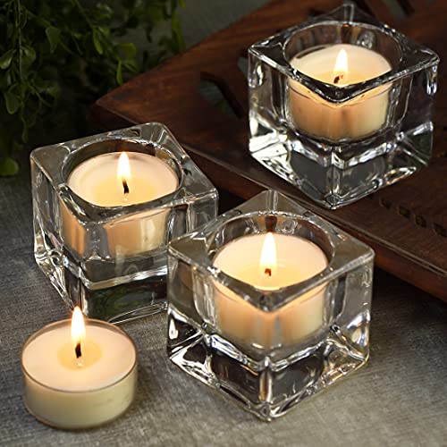 Deybby Natural Scented Soy Wax Tealight Candles Bulk, Jasmine Aromatherapy Luxury Tea Candle Set Of 36 - 4 Hour Burning Great Gift For Valentine's Day… #TOP5