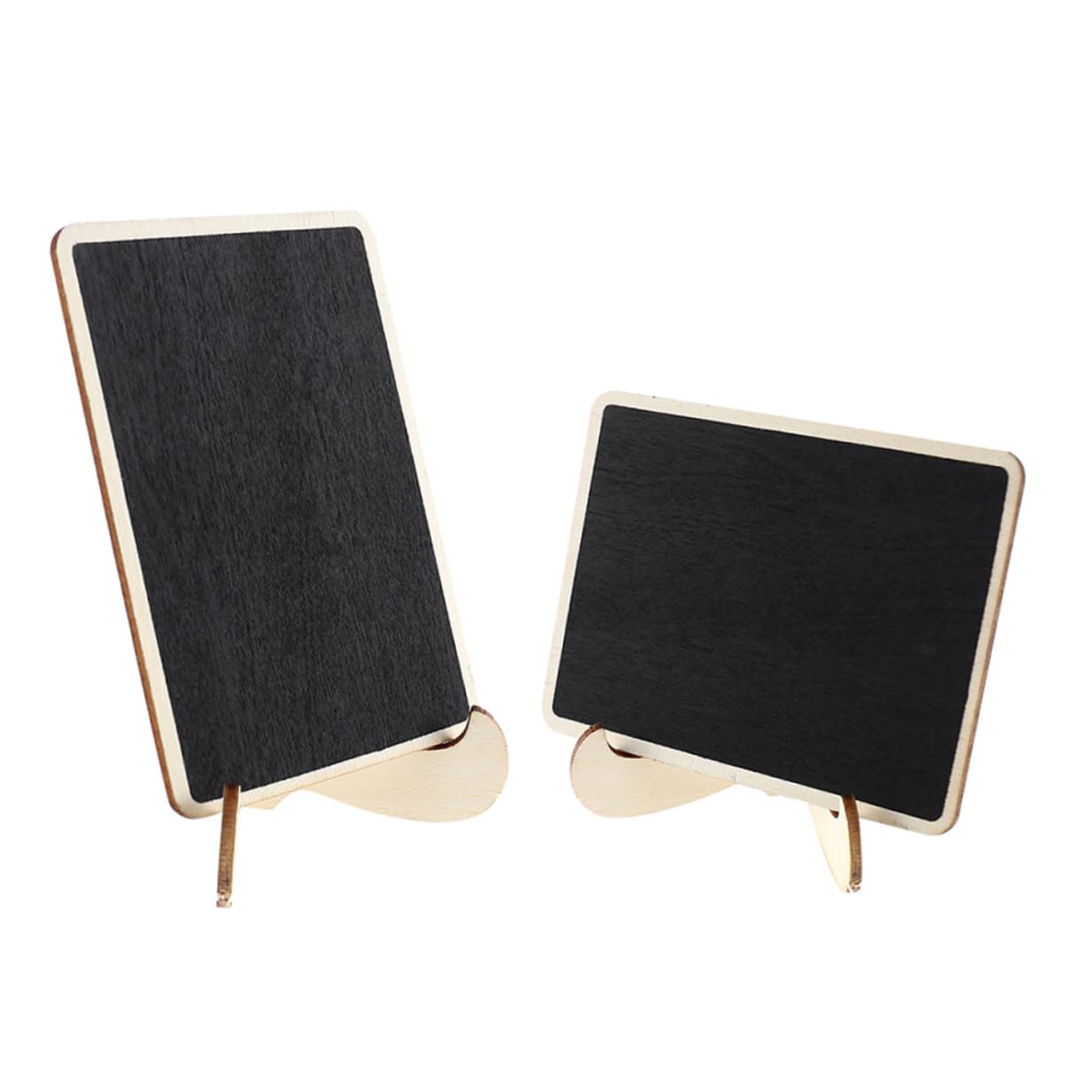 Artibetter Mini Chalkboard Display Boards Hanging Chalkboard Sign 21pcs Set Erasable Price Tag Wedding Christmas Decor