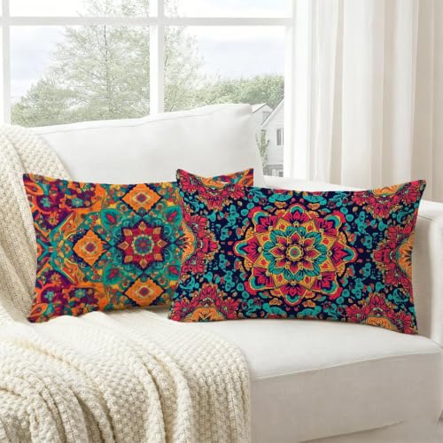 Coussin extérieur imperméable orange pour protéger vos assises de jardin avec élégance - 2