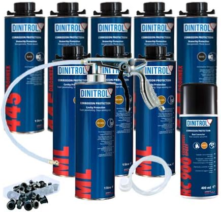 DINITROL STONE CHIP RUSTPROOFING LITRES KIT - LARGE CAR