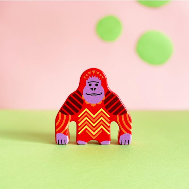 Figurine orang-outan Bajo jouet bois éducatif animaux pour éveiller bébé