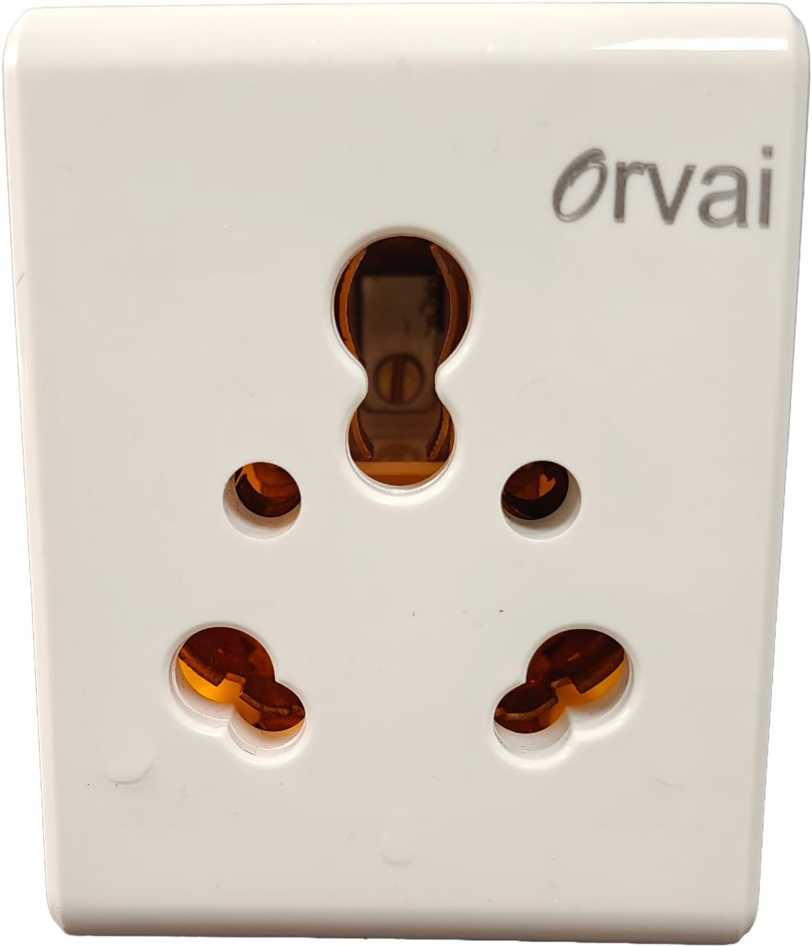 16A to 6A Converter plug for 6A existing Socket | Heavy Appliance of Upto 2000W (2KW) consistent Load | Designed for Room Heater, Heat Convectors, Geyser, AC | Heavy Solid Pins | Polycarbonate