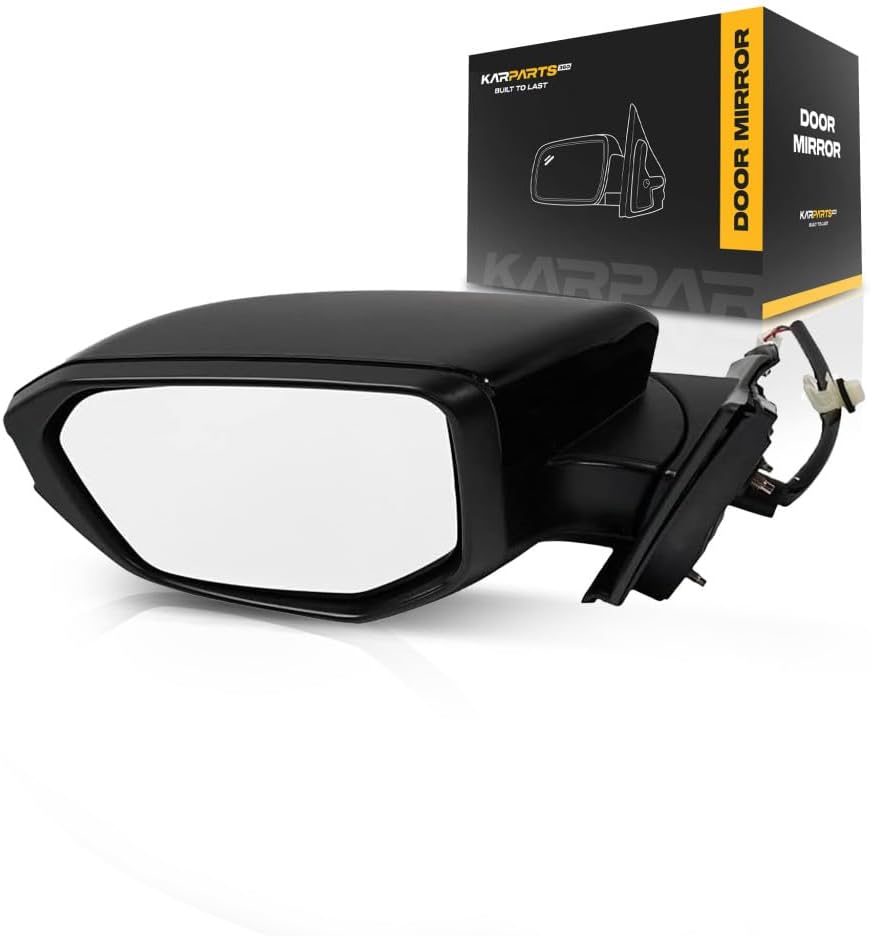 KarParts360 Honda Civic 2018-2020 Power Non-Heated Driver Side Mirror, Paint to Match, OEM 76258-TBA-A21ZA, 76251-TBA-A21ZG, Partslink HO1320314