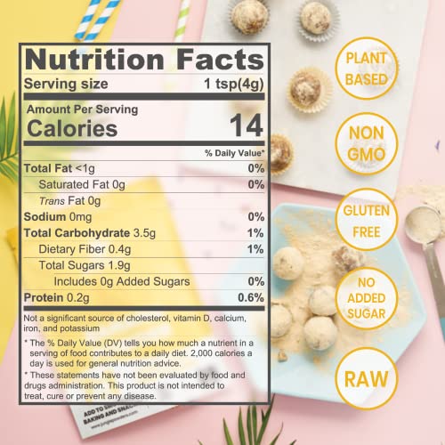 Jungle Powders Banana Powder for Smoothies 5 Ounce Bag Freeze Dried Banana Powder, Banana Extract for Baking Flavoring Banana Flakes Flour for Juice