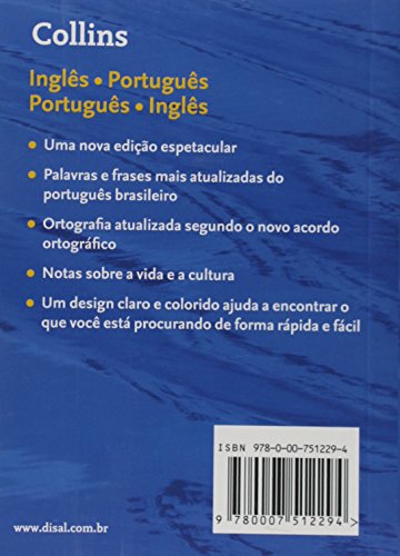 Collins Dicionário Escolar Inglês-Português / Português-Inglês