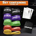 Resistance Bands,Pull Up Bands,Stretching Assist Bands Set for Men & WomenPortable Exercise, Muscle Training,Physical Therapy,Exercise Workout Bands for Working Out - Image 5