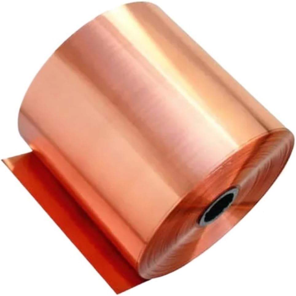 Thickness 0.01mm -0.1mm Ultra-thin Pure Copper Foil Strip Red Roll Width 10-300mm(0.09x90mm)