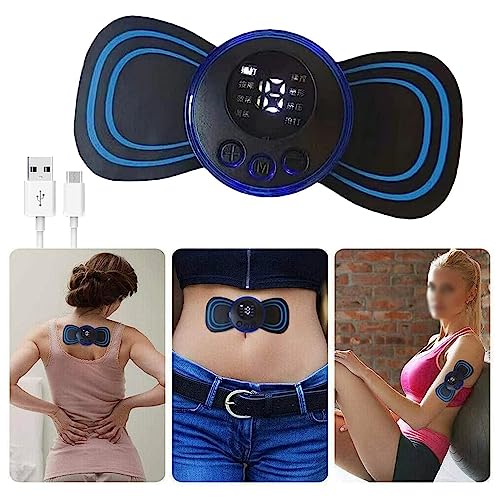 Image of Garth Portable USB Neck Automatic Massage Enhancer Mini Cervical Massager EMS