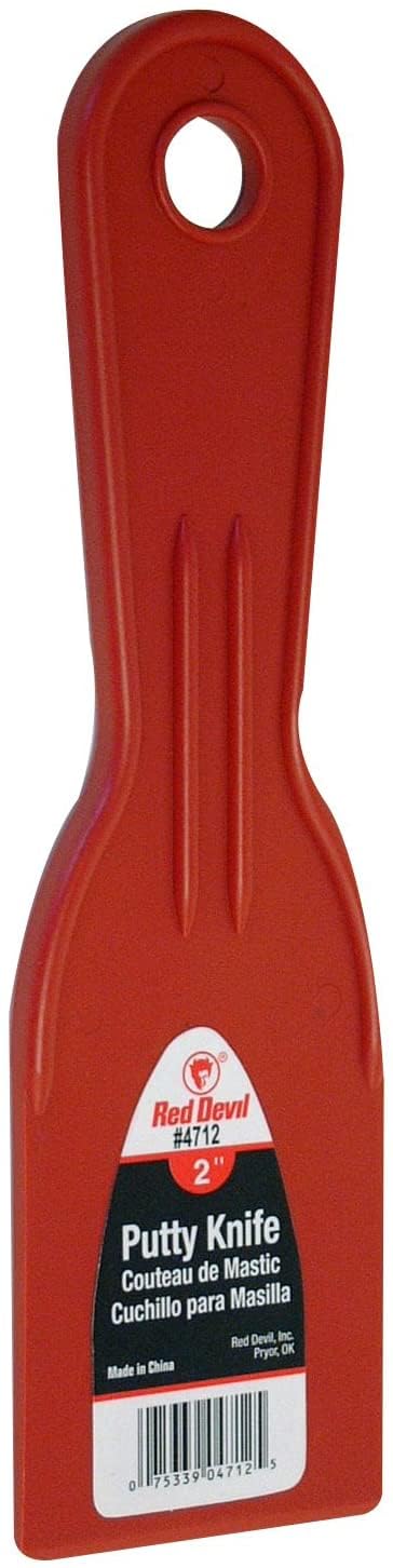 Red Devil 4712 2" Plastic Putty Knife
