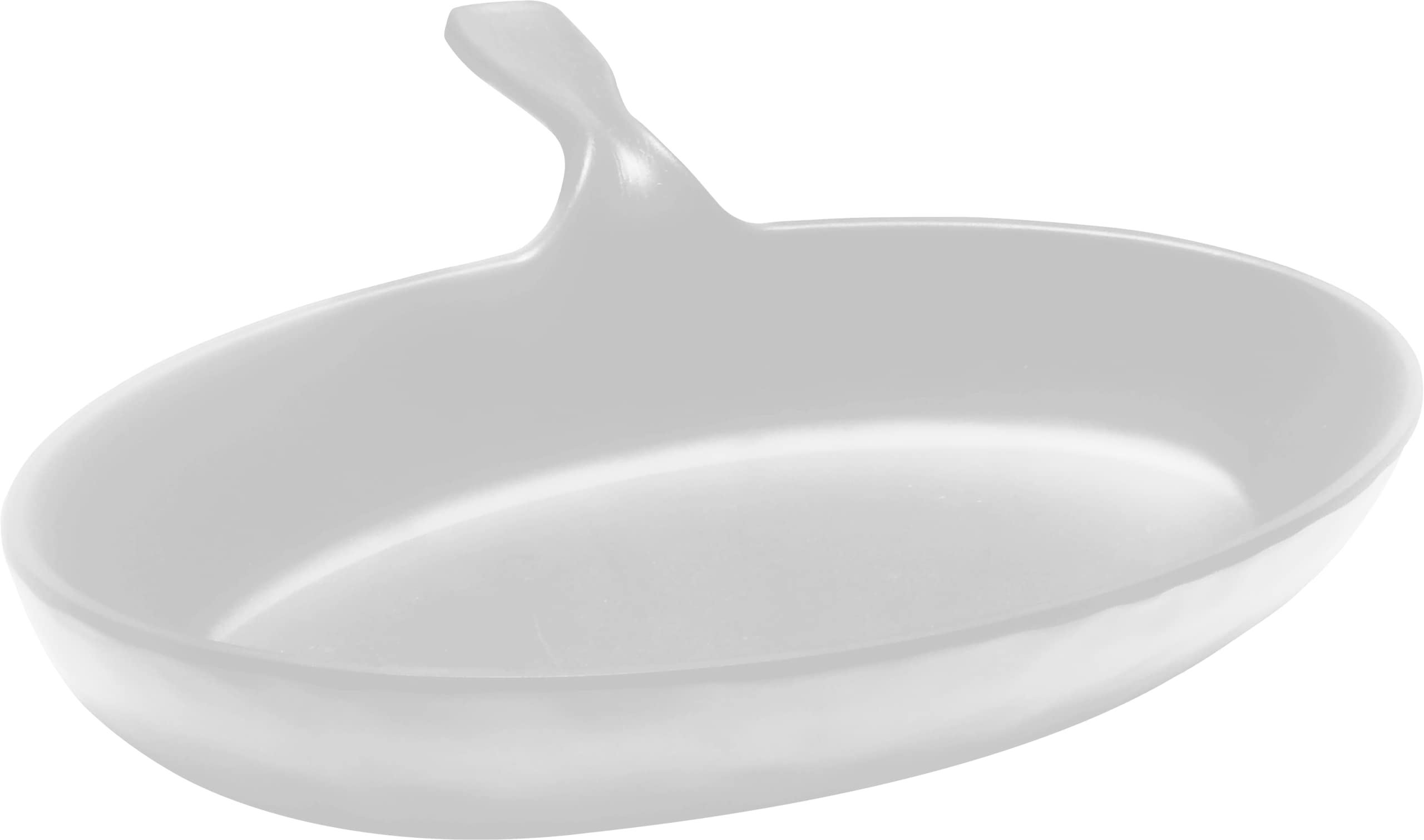 Servewell Melamine Oval Serving Dish White ,21 X 18 cm, S-2989