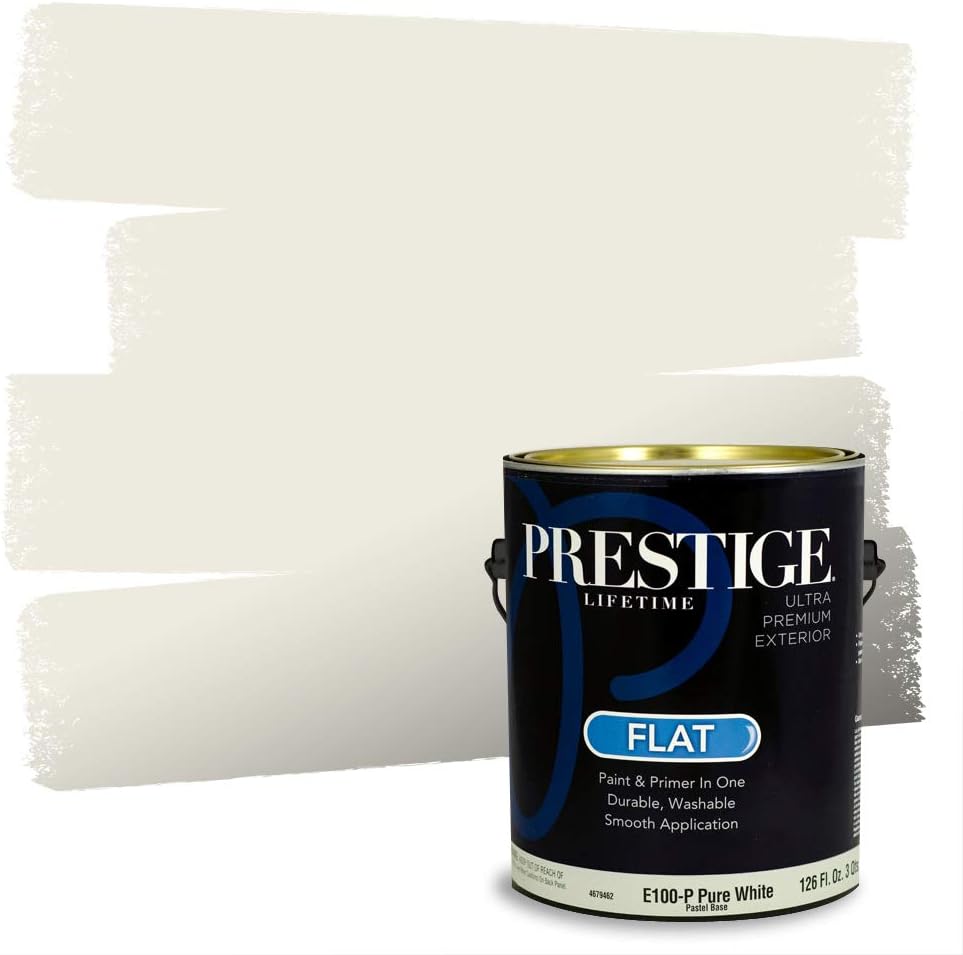 PRESTIGE Paints Interior Paint and Primer In One, 1-Gallon, Semi-Gloss, Comparable Match of Sherwin Williams* Black Fox*