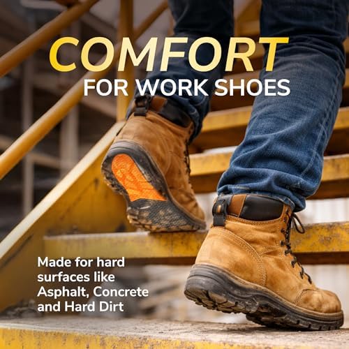 Scholl GelActiv Work & Boot Insoles for Men and Women, All Day Comfort at Work, Shock Absorption and Comfort Cushioning with GelWave Technology - View 4