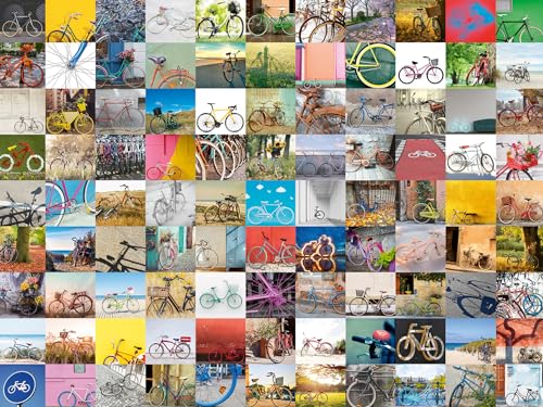 Ravensburger Puzzle 12000697-99 Fahrräder und mehr - 1500 Teile Puzzle für Erwachsene und Kinder ab 14 Jahren,