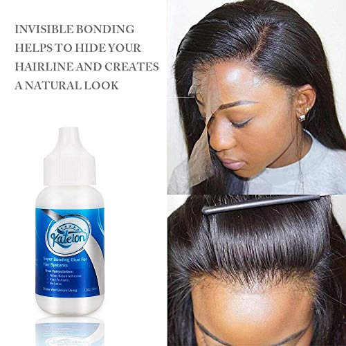 Wig Glue Adhesive Lace Wig Adhesive Hair Glue 1.3 oz - Thumbnail 2