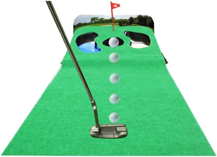 Club Champ Super Sized Putt N' Hazard Electric Putting Mat
