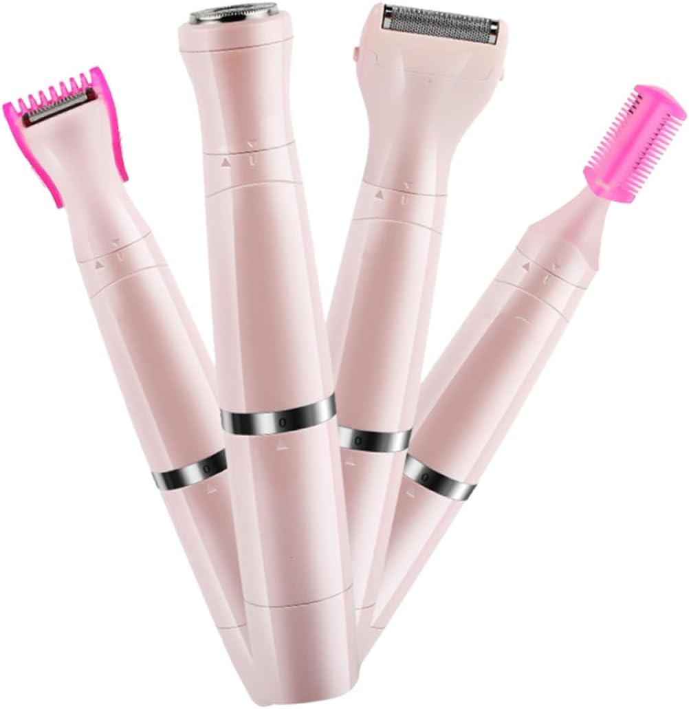 Electric Shaver for Women Painless Armpit Hair Trimmer USB Rechargeable Compact Design for Smooth Skin Pink