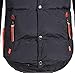 Geographical Norway - Chaqueta acolchada de invierno para hombre, con capucha Negro...