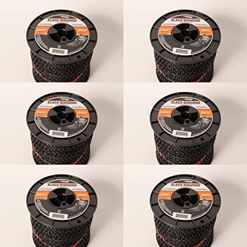 Echo 6 PK 330095073 .095" Black Diamond Trimmer Line Spool 885