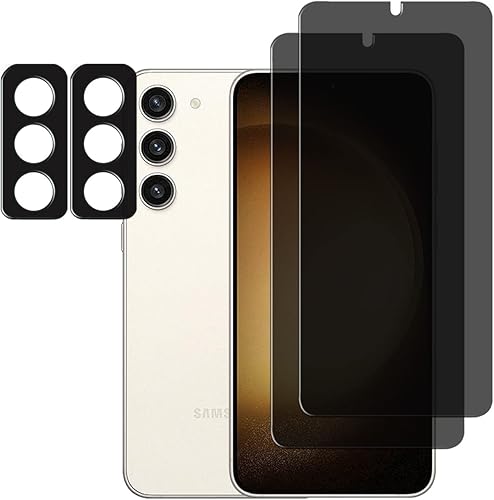 Protectores de pantalla para Samsung Galaxy A14 5G (paquete de 3), película de vidrio templado 9H para Samsung Galaxy A14 5G, antiarañazos,