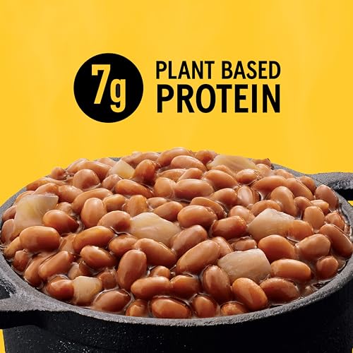 Image of BUSH'S BEST 22 oz Canned Bourbon & Brown Sugar Grillin' Beans Source of Protein and Fiber, Low Fat, Gluten Free, (Pack of 4)