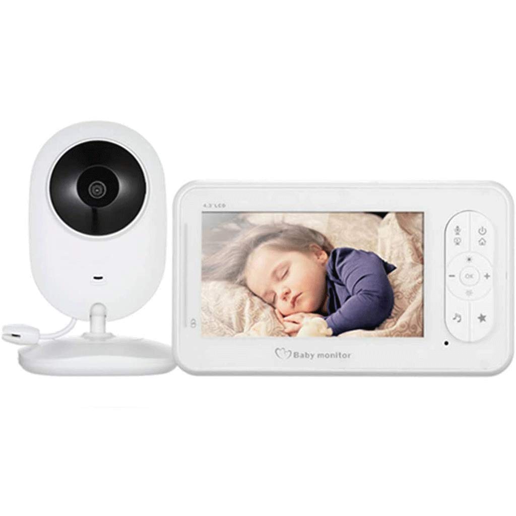 Babyphone avec caméra vidéo 4,3" et moniteur sans fil 2,4 GHz