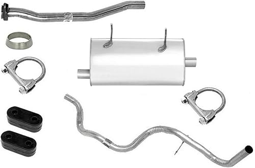 Piezas de repuesto del sistema de escape del tubo de cola del silenciador para Ford Ranger 1998 1999 2000 con distancia entre ejes de 126 pulgadas y