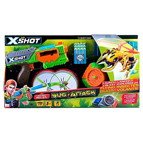 X Shot Bug Attack Lancador De Dardos Swarm Sekeer - Candide