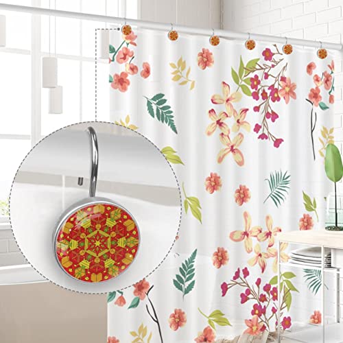 Crochets de rideau de douche antirouille pour résoudre les blocages de tringle - 5
