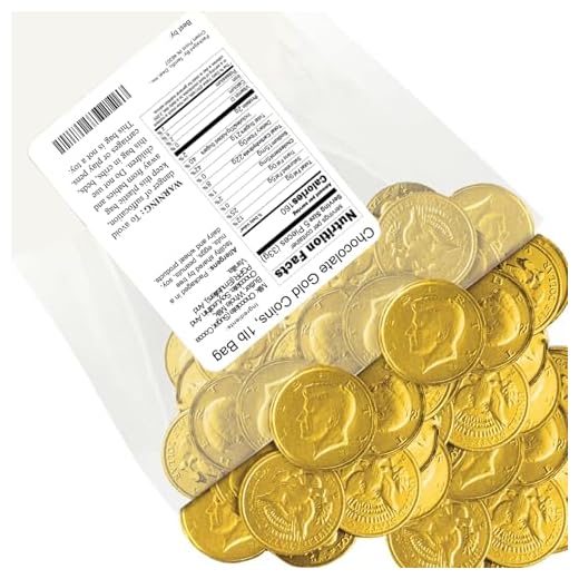 Chocolate Gold Coins, 1lb Bag