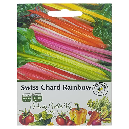 Swiss Chard Rainbow Vegetable Fruit Seeds Veg Seeds Cabbage Carrot Sweetcorn Tomato Strawberry (Swiss Chard Rainbow)