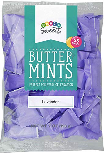 Party Sweets Lavender Buttermints By Hospitality Mints, Appx 300, White, 7 Oz, Pack Of 6 #TOP1