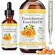 Frankincense Oil 60ml, Ätherisches Weihrauchöl 100% Reines und NatüRliches, Weihrauchöl Bio für Haut Diffusoren, Gesicht, Haarpflege, Aromatherapieöl, Massage, Bad
