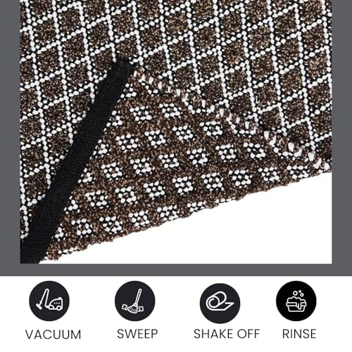 Image of Door Mats for Home | Door Mats for Home Entrance | Door Mat for Bathroom| Soft & Super Absorbent Mats for Shower | Washable, Non-Slip & Quick-Drying Mats (Pack of 2) (Gray)