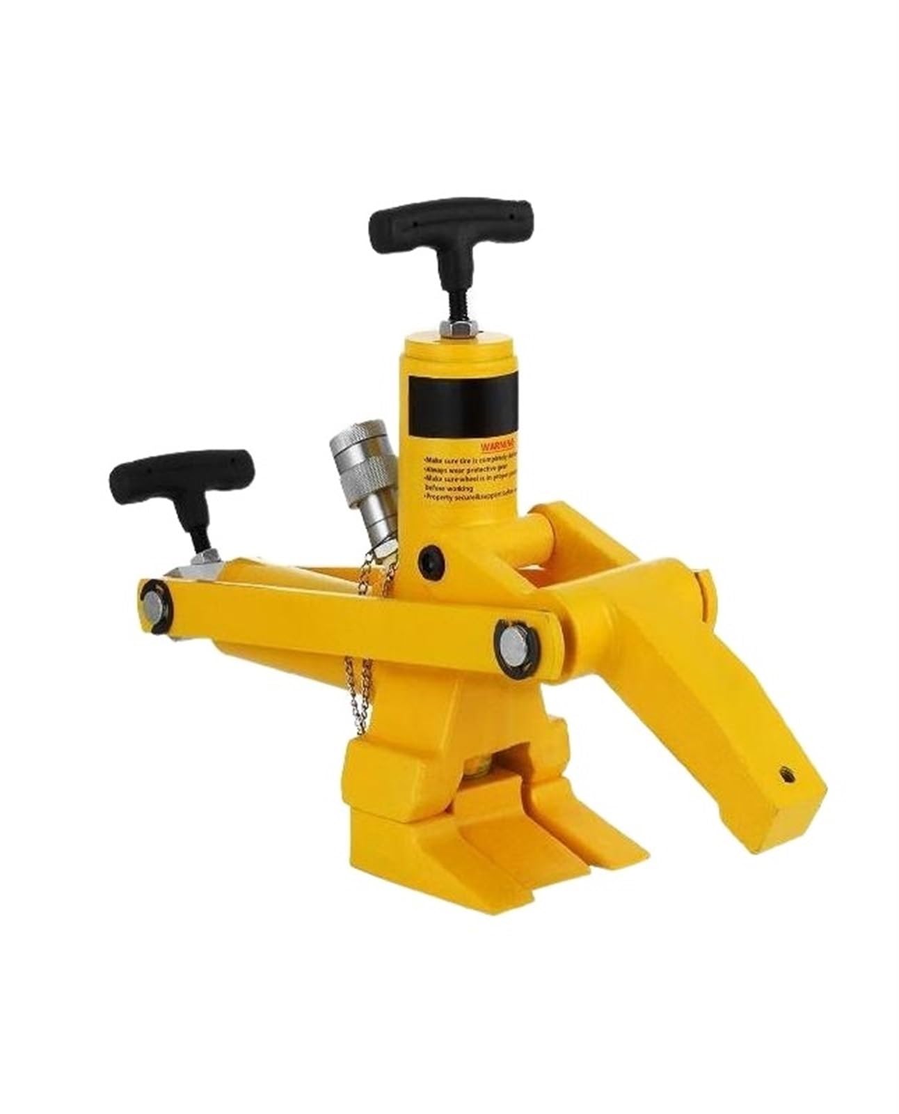 750bar / 10000PSI opona samochodowa hydrauliczny zmieniacz naprawczy Bead Breaker zestaw narzędzi z pompką nożną odpowiedni do wszystkich rodzajów opon dla majsterkowiczów(Plus Foot Pump)