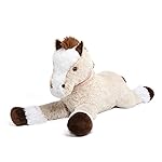 Tezituor Big Stuffed Horse Animal Toy, 35 Inches Large Realistic Horse Plush Pillow, Soft Brown Pony Toys Gift for Kids Girlfriend