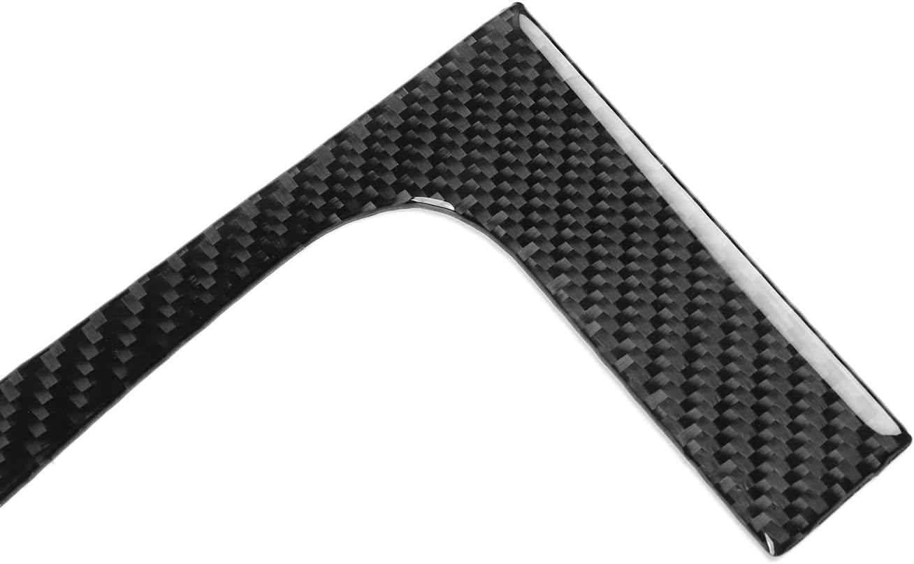 Real Premium 3K Soft Carbon Fiber Car Dash Instrument Trim Fuel Gauge Cover Speedometer Frame Decal Sticker Compatible with Dodge Journey 2009 2010