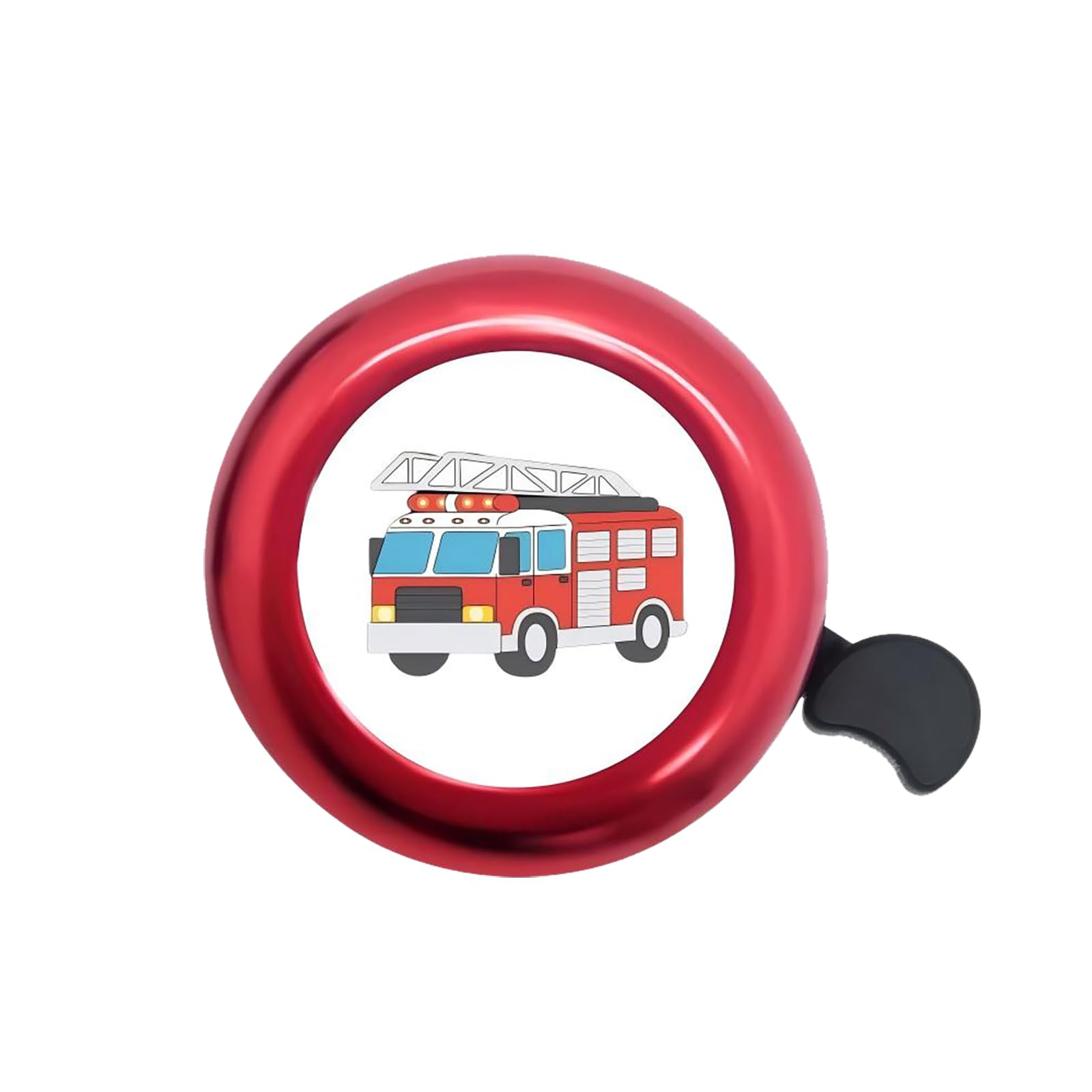 Satiskid Kids Bike Bell Bicycle Bell, Red Cute Cartoon Bike Horn with Loud Crisp Clear Sound for Road, Girls Boys Cycling Ring Bells for Bicycle Toddler Scooters