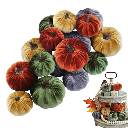 Citrouilles d'Halloween durables pour remplacer les décorations jetables et embellir la table