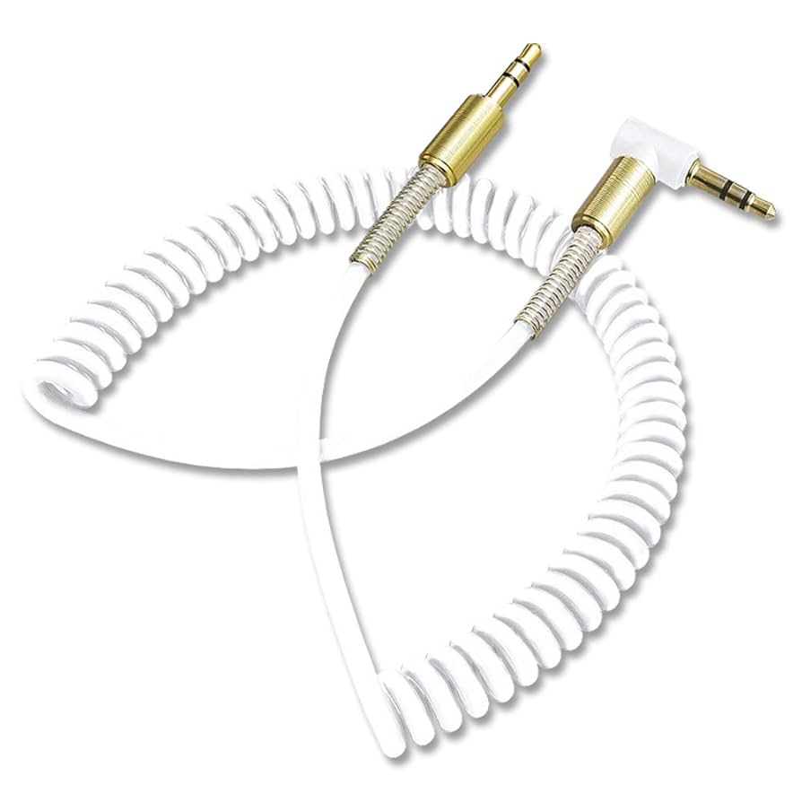 Amazon | SEEK products VISION カールコード AUX ケーブル 3.5