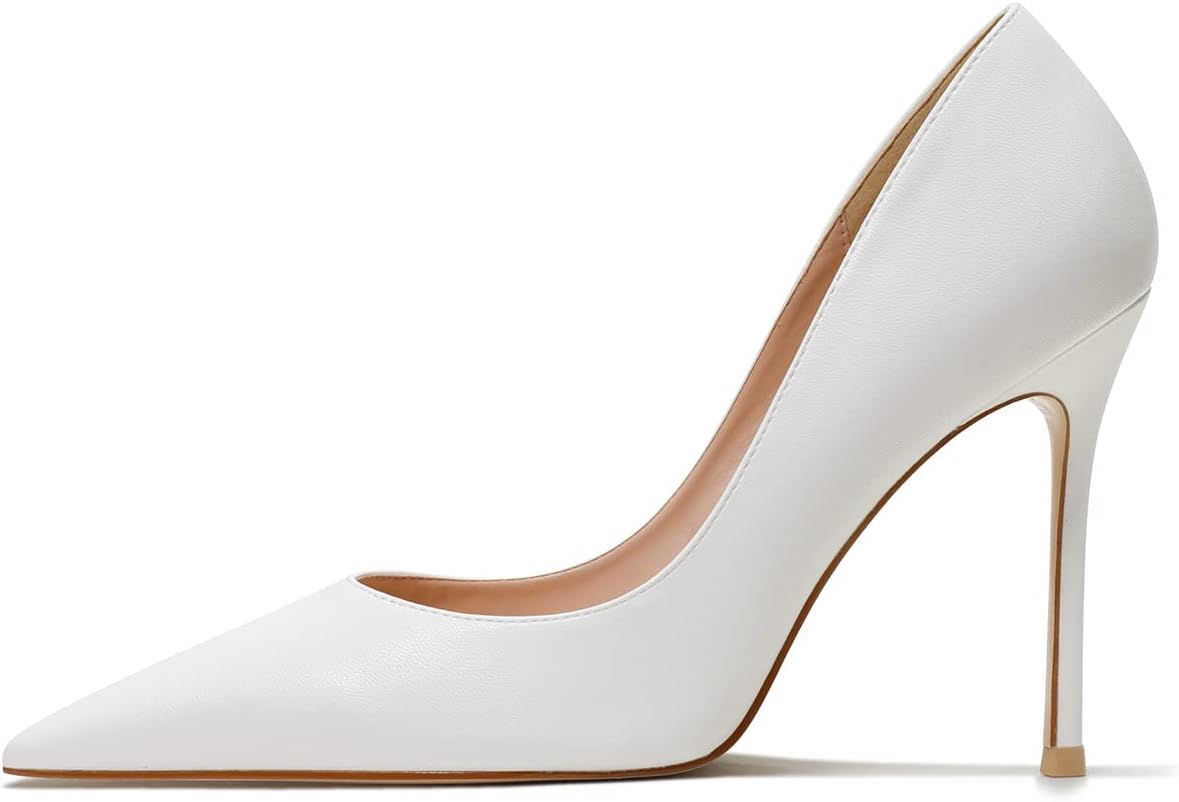 Roimaash Women Pumps Heels 10CM 10-Colors Size US5.5-11
