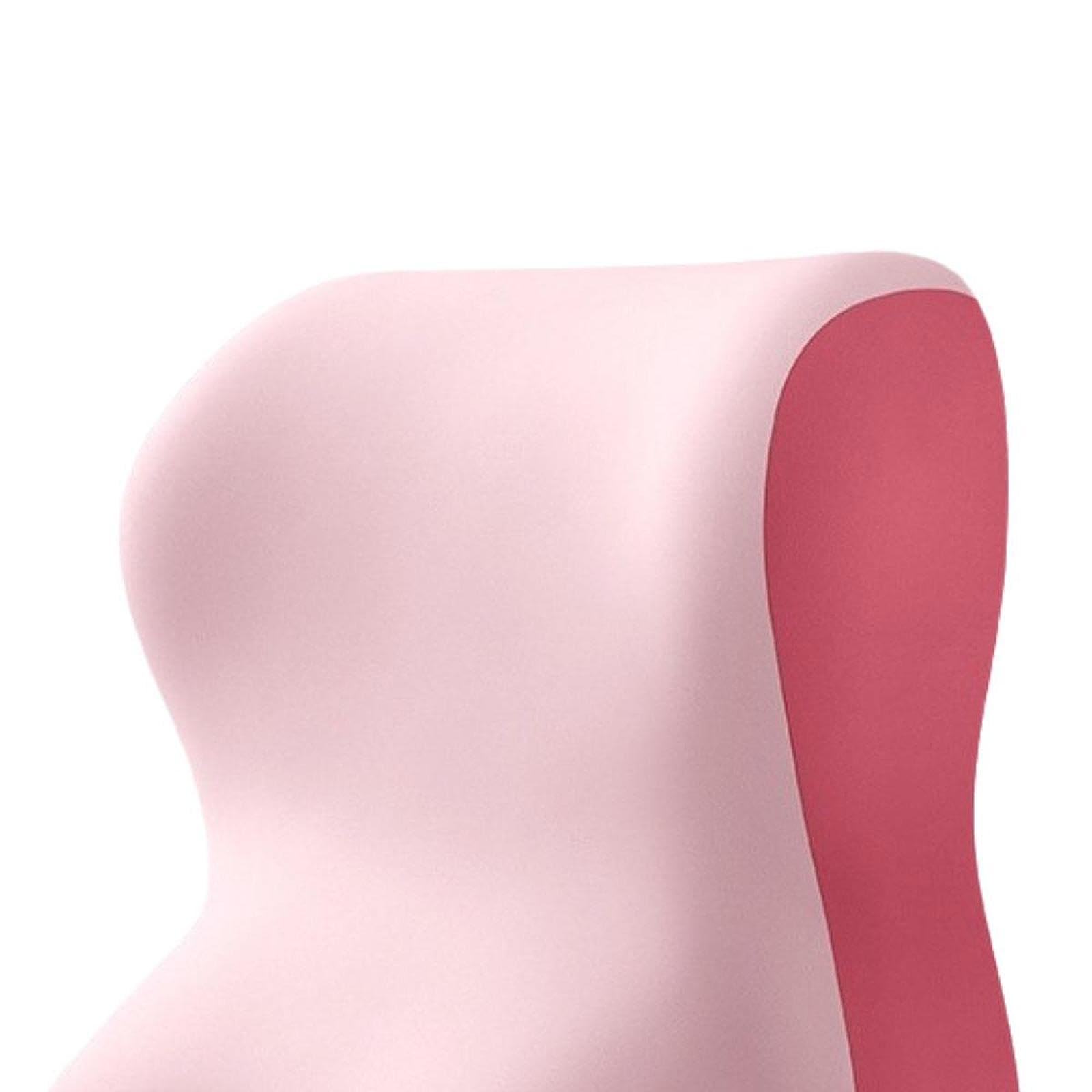 Pezzo Memory Foam Per Il Supporto Lombare Per Casa Auto E,Rosa
