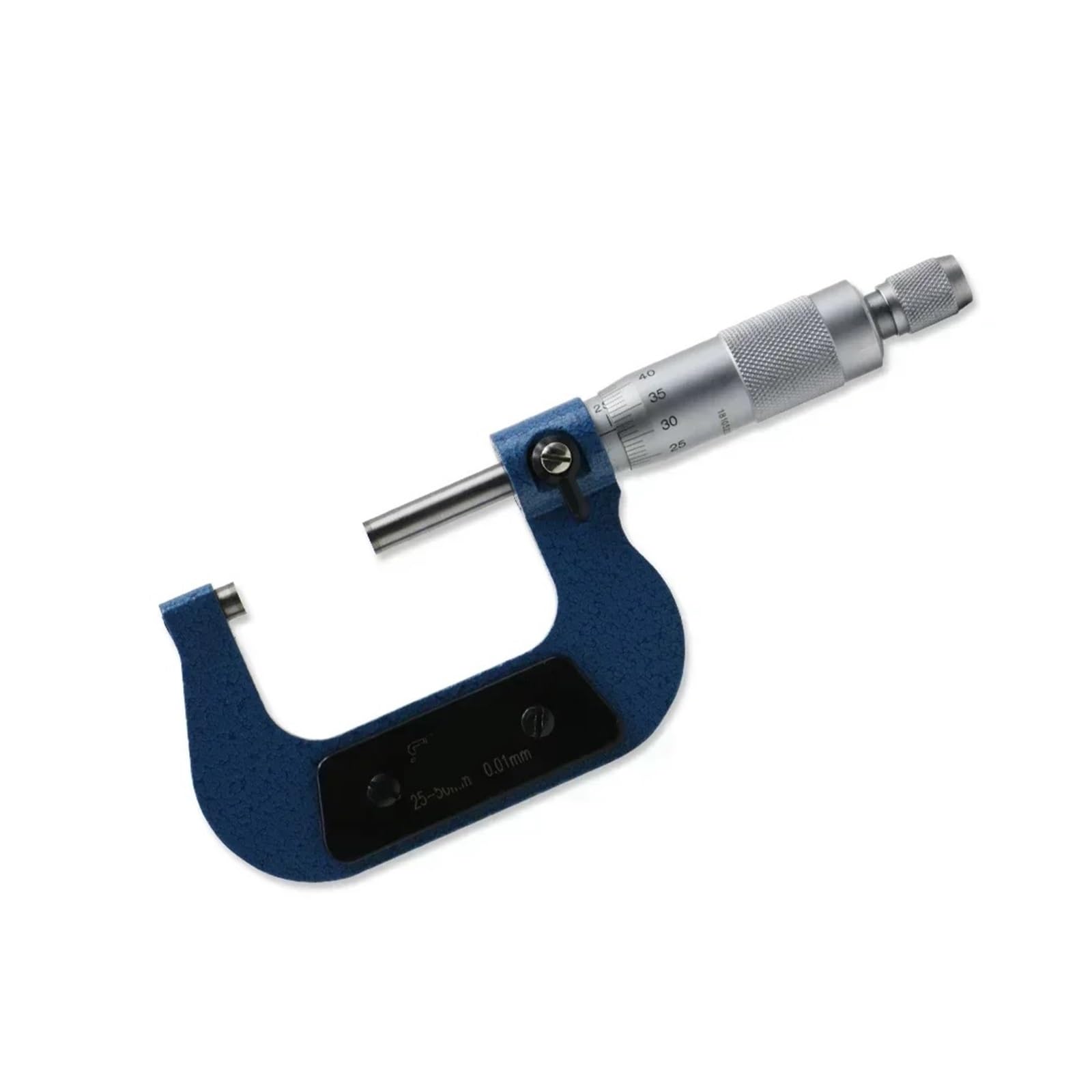 Mikrometr 0,01 mm, średnica zewnętrzna 25-50 mm, mikrometryczny przyrząd pomiarowy, miernik mechaniczny