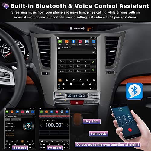 UNITOPSCI 1G + 32G para Subaru Outback Subaru Legacy Radio 2010-2014 Android Rádio Estéreo para Carr