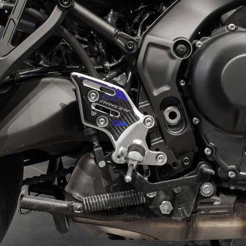 Autocollant Moto grip et anti-rayure 3D pour talon Yamaha Tracer 9